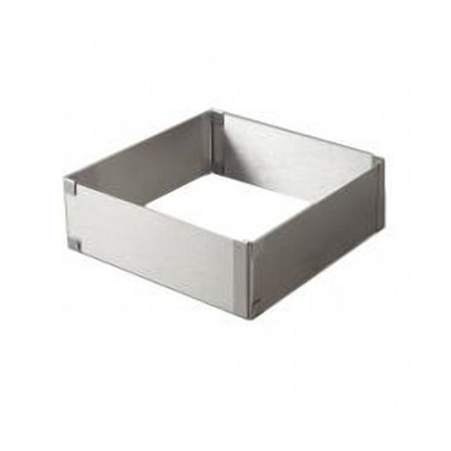 Раздвижная кулинарная форма для запекания и выпечки Cake Ring квадратная