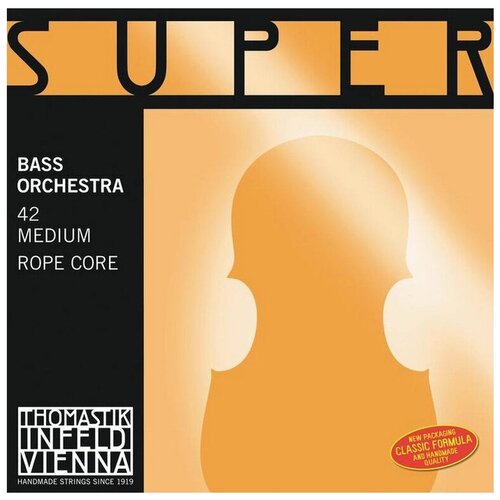 Набор струн Thomastik-Infeld Superflexible orchestra. Bass orchestra, 1 уп. комплект струн для контрабаса размером 3 4 thomastik belcanto solo bc600s