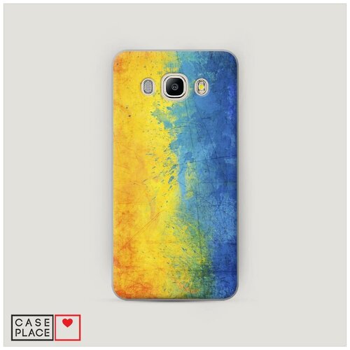 фото Чехол пластиковый samsung galaxy j7 2016 флаг украины 2 case place