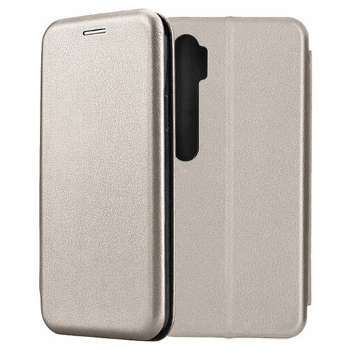 Чехол-книжка Fashion Case для Xiaomi Mi Note 10 / 10 Pro серый чехол книжка fashion case для xiaomi mi note 10 10 pro голубой