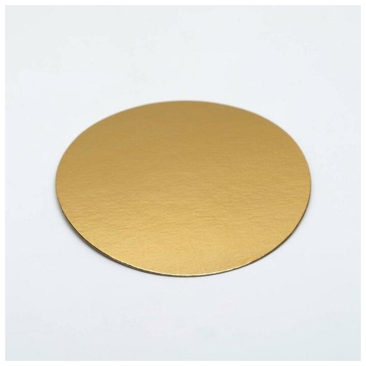 Подложка 9 см, золото, 0,8 мм./ В упаковке: 100