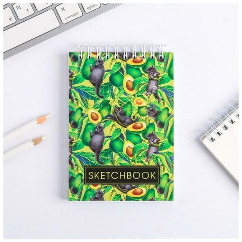 Скетчбук Sketchbook avocado А6, 80 листов скетчбук tropical sketchbook а6 80 листов
