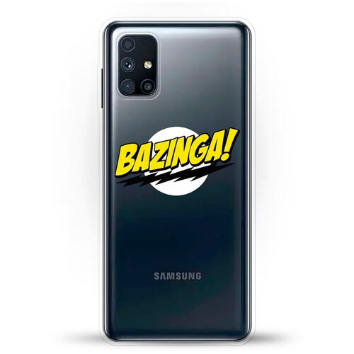 фото Силиконовый чехол шелдон на samsung galaxy m51 andy & paul