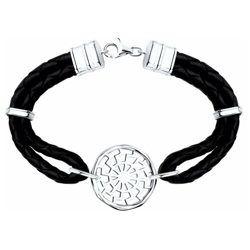 фото Браслет sokolov из серебра 94050936, размер 19 см