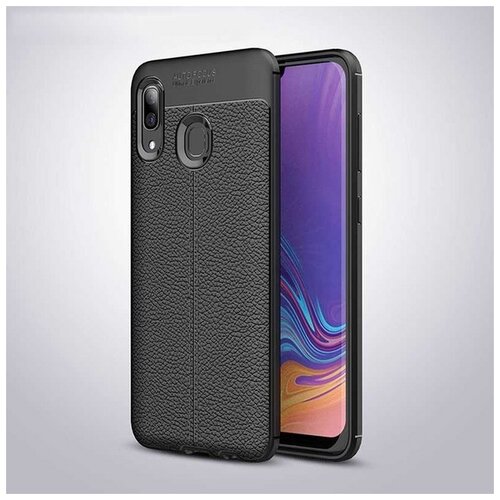 фото Чехол накладка защита 360 для samsung galaxy a40 чёрная ycase