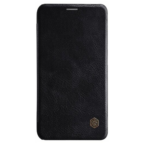 Чехол книжка кожаная Nillkin Leather Qin Samsung Galaxy J4 (черный)