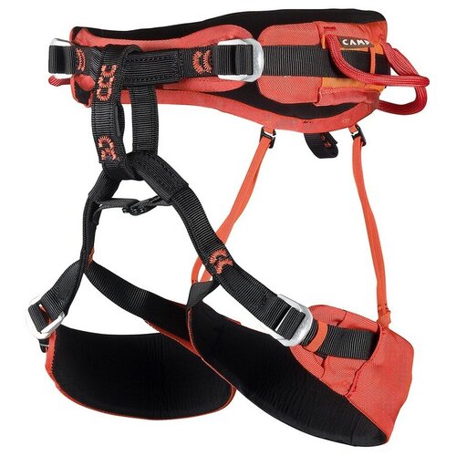 Беседка альпинистская CAMP JASPER CR 4 / XS-M ORANGE/GREY обвязка camp energy cr 4 red us xs m