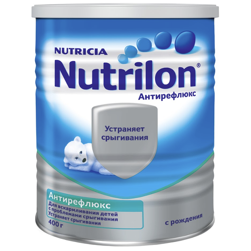 Смесь Nutrilon (Nutricia) Антирефлюкс, с рождения, 400 г молочная смесь специальная гипоаллергенная pronutriplus 0 6 мес нутрилон