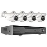 Комплект видеонаблюдения Ginzzu HK-443D 4 канала 2Mp 4 камеры - изображение