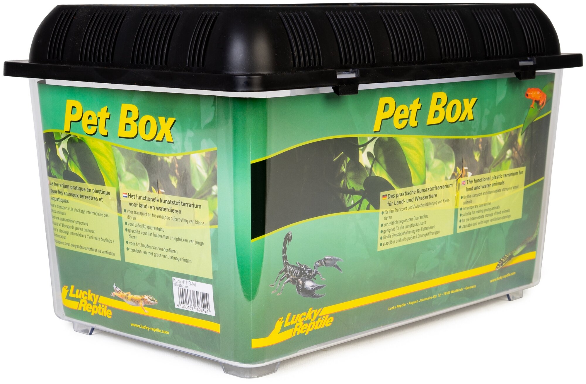 Переноска для рептилий LUCKY REPTILE "Pet Box Large", 42x26x16см (Германия) - фотография № 6
