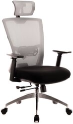 Компьютерное кресло Everprof Polo S для руководителя, обивка: текстиль, цвет: серый