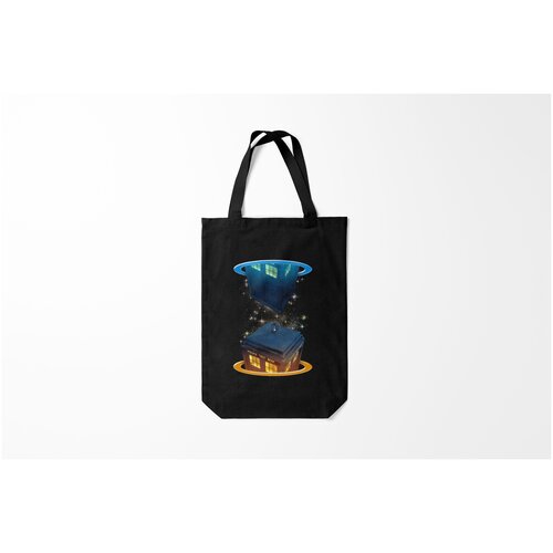 фото Сумка-шоппер / 31х42 см / сериалы / doctor who тардис в портале burnettie