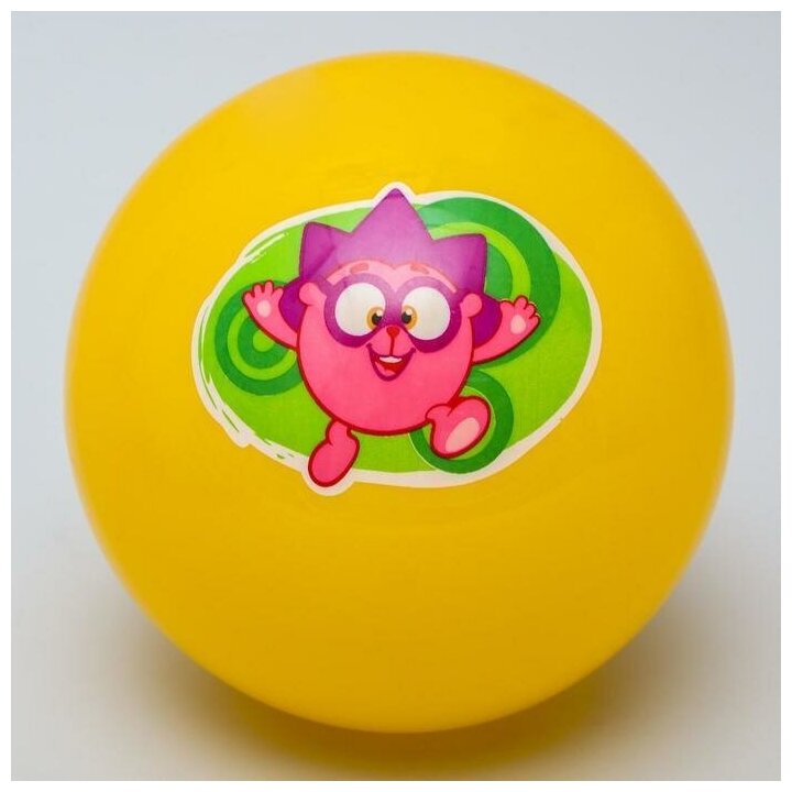 Мяч детский смешарики Ежик 22 см, 60 гр, в ассортименте, 1 шт.