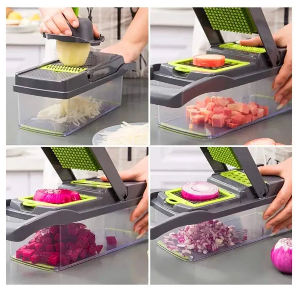 Многофункциональная овощерезка Veggie Slicer 14 в 1