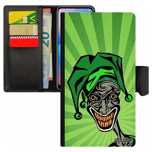 фото Чехол книжка на телефон xiaomi mi 8 lite, "джокер" покер таро utaupia