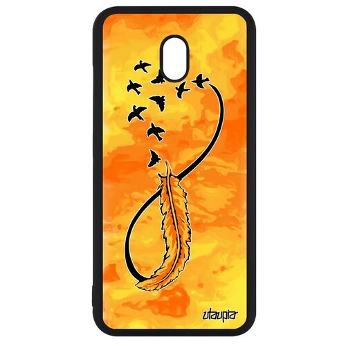 фото Защитный чехол на // xiaomi redmi 8a // "бесконечность" красота вечный, utaupia, черный