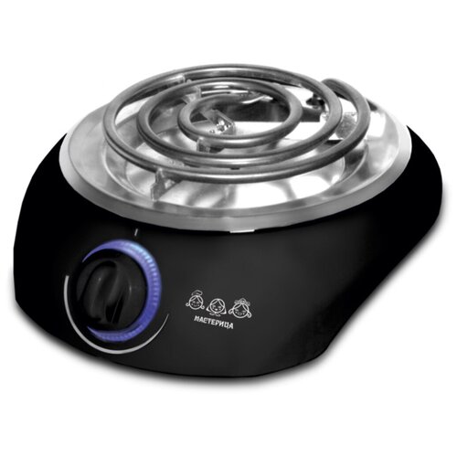 Плитка электрическая настольная Мастерица ES-0101 черная 1742₽