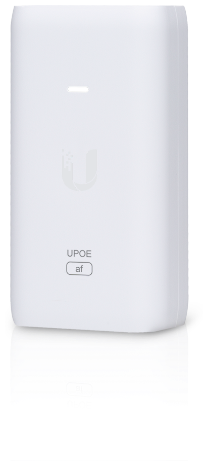 Блок питания Ubiquiti U-POE-AF Ubiquiti точ. доступа,48В, 802.3af, 18В, 0.7А, 1984679