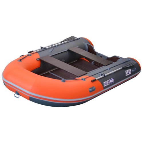 надувная лодка bestway kondor elite 3000 61145 оранжевый Надувная лодка BoatsMan BT365SK графитово-оранжевый