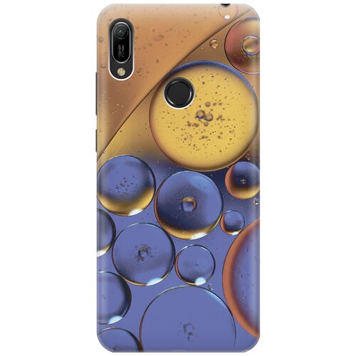 фото Силиконовый чехол на huawei y6 (2019) / y6 prime (2019) / honor 8a / 8a pro / хонор 8а / хонор 8а про / хуавей у6 2019 / хуавей у6 прайм 2019 с принтом "букет из разнозветных ромашек" gosso