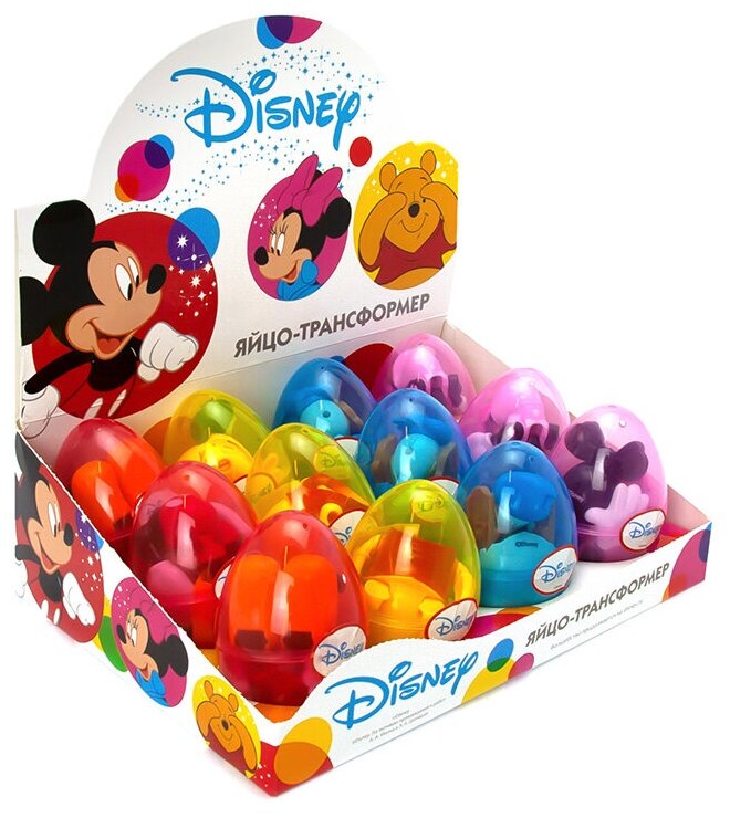 ND PLAY Яйцо-трансформер Disney ABS пластик в ассортименте 287713