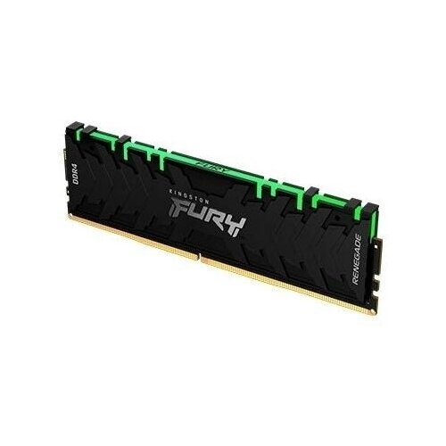 Оперативная память для компьютера 32Gb 1x32Gb PC4-28800 3600MHz DDR4 DIMM CL18 Kingston Fury Renegade RGB KF436C18RB2A32 947000₽