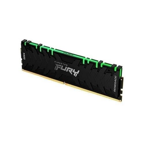 Оперативная память для компьютера 32Gb (1x32Gb) PC4-28800 3600MHz DDR4 DIMM CL18 Kingston Fury Renegade RGB KF436C18RB2A/32