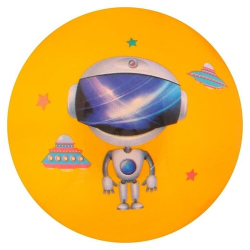 Мяч детский ТероПром 4761875 «Роботы», d=22 см, 60 г, товар без выбора конкретного цвета
