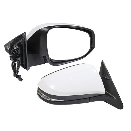фото Зеркало заднего вида (боковое) правое электро, автоскладывание, с повторителем поворота highlander 2013-2020 sailing