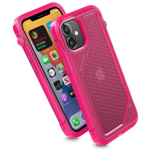 фото Противоударный чехол catalyst vibe case для iphone 12 mini, цвет розовый неон (catvibe12pnks)