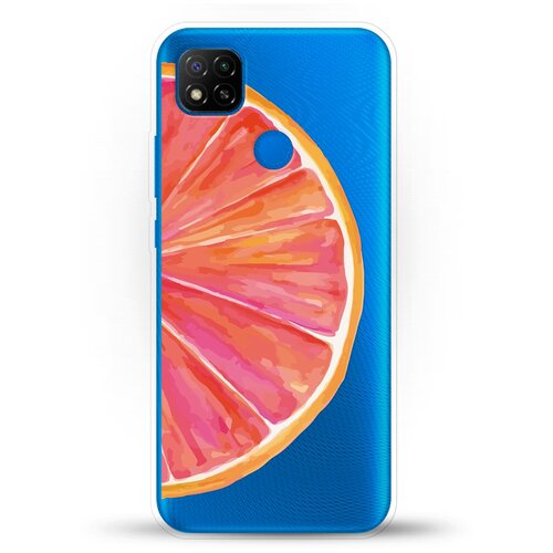 фото Силиконовый чехол грейпфрут на xiaomi redmi 9c andy & paul