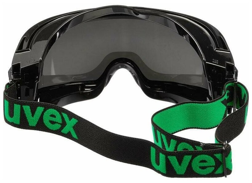 Очки uvex ultravision 9301145, 134 г, black/green - фотография № 14