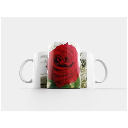 фото Кружка "роза, розы, цветок" 320 мл lotsprints