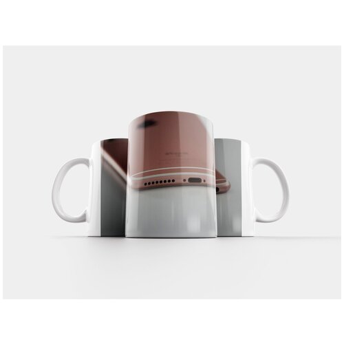 фото Кружка "телефон, мобильный телефон, яблоко" 320 мл lotsprints