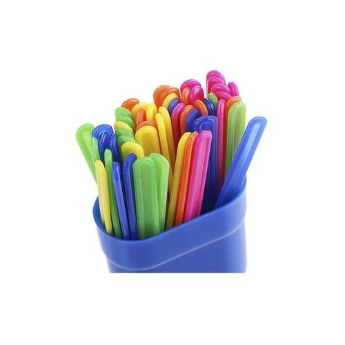 фото Набор счётных палочек 50 штук, в пластиковом пенале, микс mikimarket