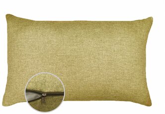 Подушка декоративная на диван кантри рогожка 35х55 салатовый (фисташковый)