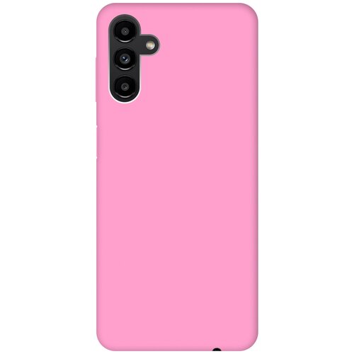 Матовый чехол на Samsung Galaxy A13 5G / Самсунг А13 Soft Touch розовый матовый чехол hockey w для samsung galaxy a13 5g самсунг а13 с 3d эффектом черный