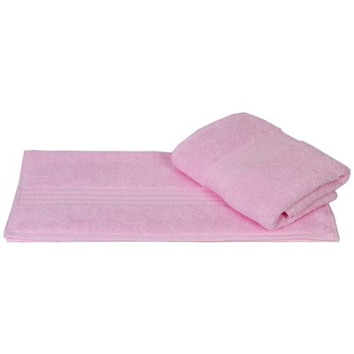 фото Hobby home collection полотенце rainbow цвет: светло-розовый (70х140 см)