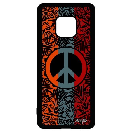 фото Защитный чехол на смартфон // huawei mate 20 pro // "peace and love" стиль символ, utaupia, цветной