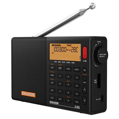 Радиоприемник Sihuadon D-808 Black 885000₽