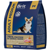 Brit Premium Adult Medium корм для взрослых собак средних пород 1кг - изображение