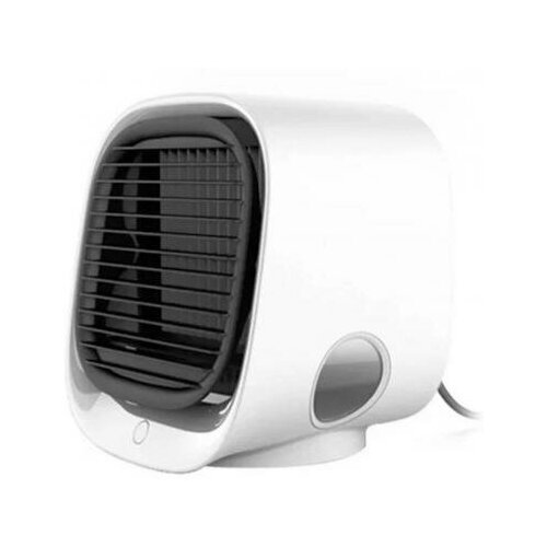 Мини кондиционер портативный кондиционер с подсветкой охладитель воздуха Air Coolerувлажнитель белый VITtovar 254900₽