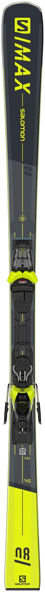 Горные лыжи с креплениями SALOMON 2021-22 E S/Max 8 + M11 Gw L (см:160)