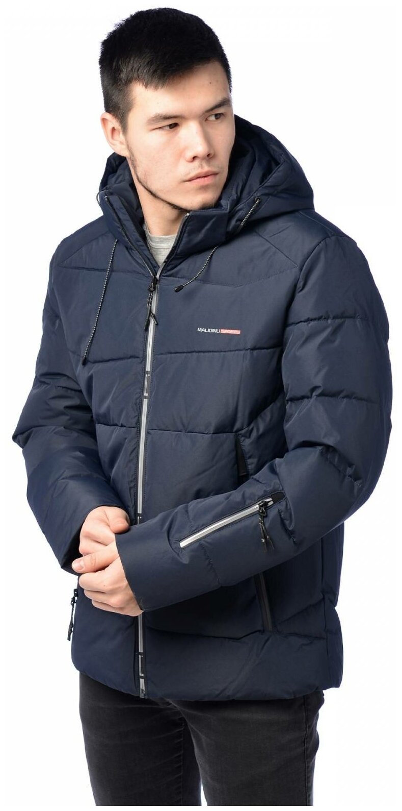 Зимняя куртка мужская MALIDINU 190 синий 