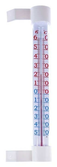 Термометр оконный, мод. ТСН-15, от -50°С до +60°С, на "гвоздике", упаковка пакет 1546038