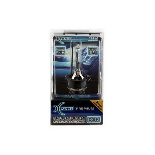 фото Ксенон лампа d2r 6000к premium +20% 85v-35w xenite (1шт)