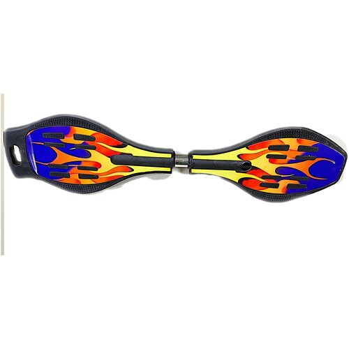 Скейтборд Action балансировочный, пламя