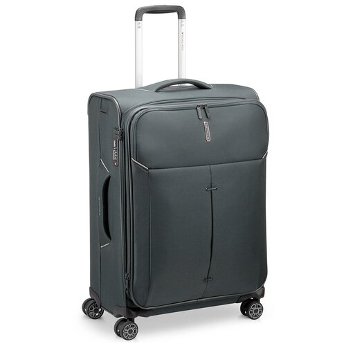 чемодан roncato ironik 2 0 42 л размер s синий Чемодан RONCATO Ironik 2.0, 65 л, размер M, серый