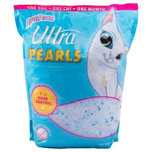 Litter Pearls Ultra наполнитель для кошачьих туалетов, силикагель 3,8 л (2 шт)