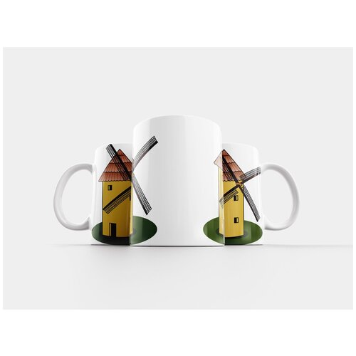 фото Кружка "мельница, ветровая энергия, ферма" 320 мл lotsprints